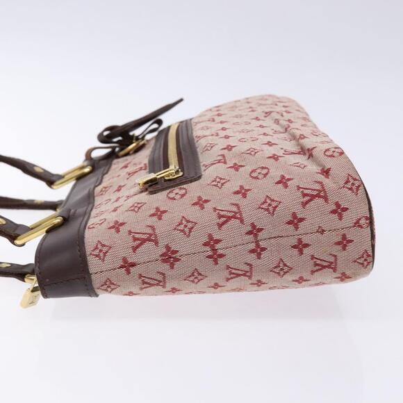 LOUIS VUITTON Monogram Mini Lucille PM Hand Bag Red M92678 - Picture 4 of 16
